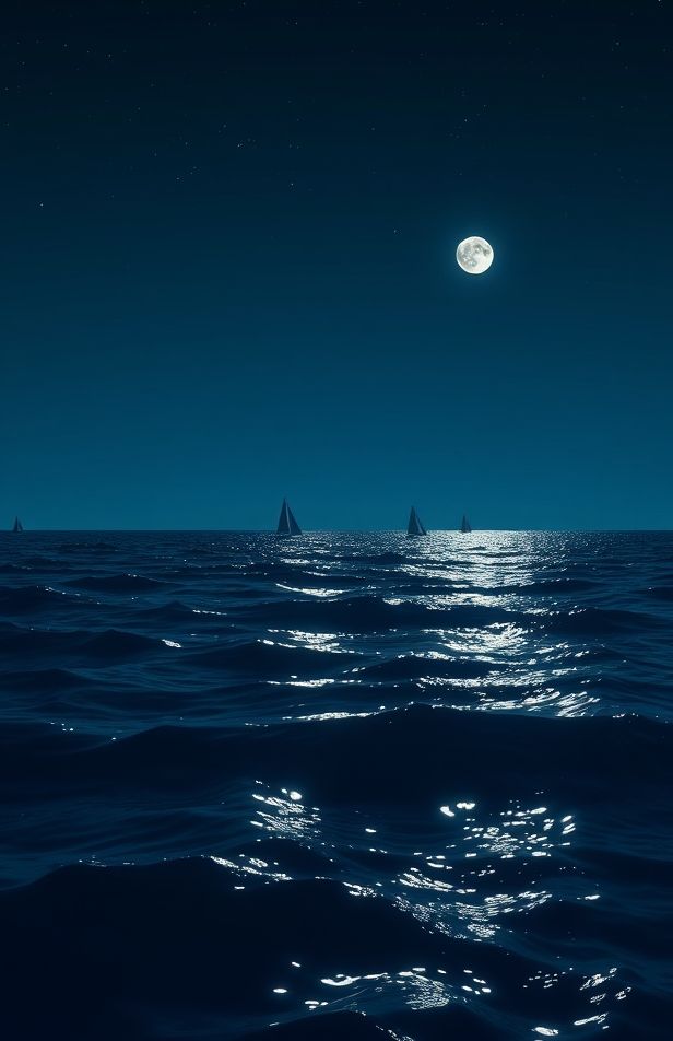 Night Ocean Wallpaper