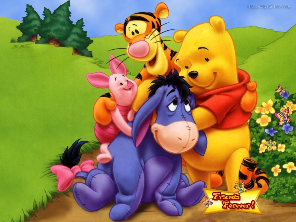 Winnie Pooh Friends Cartoon Ipod