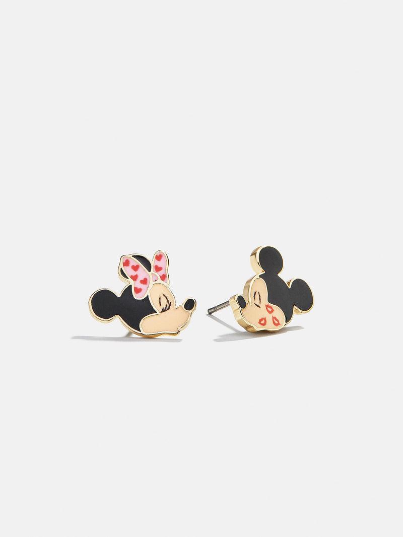 Mickey Mouse and Minnie Mouse Disney Better Half Earrings Mickey