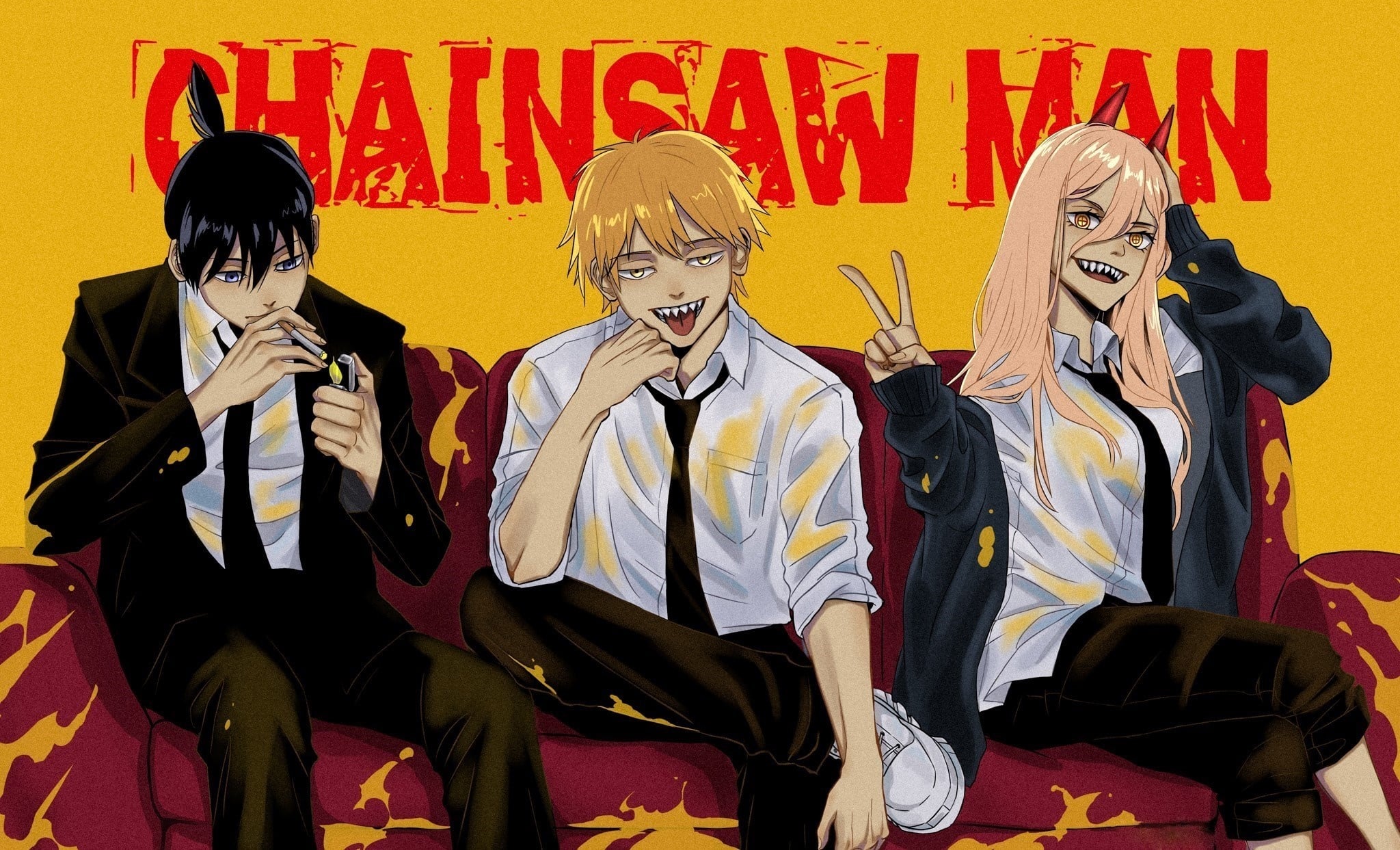 🔥 Free Download Chainsaw Man Anime Denji 4k Pc Hd Wallpaper by ...