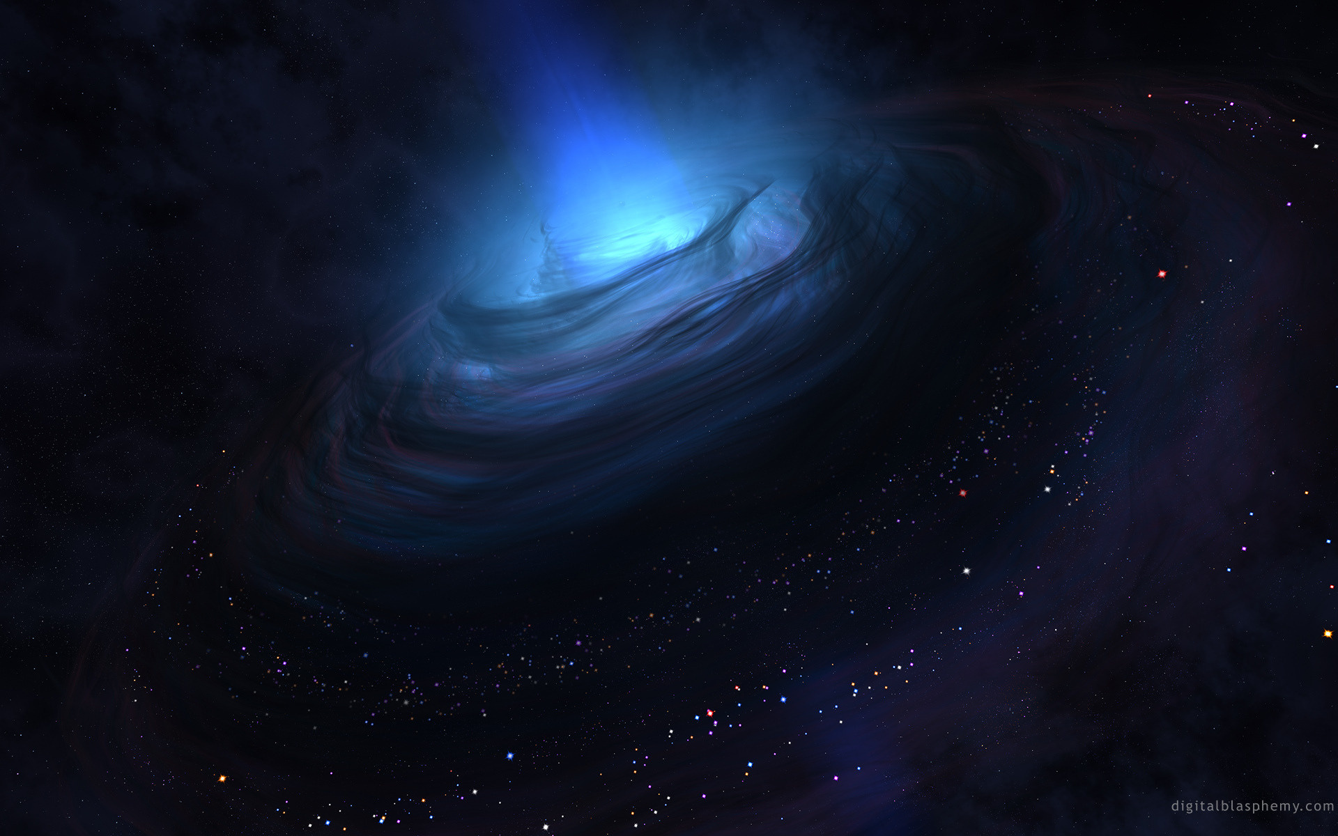 Wallpaper Space Stars Galaxy Universe Desktop 3d