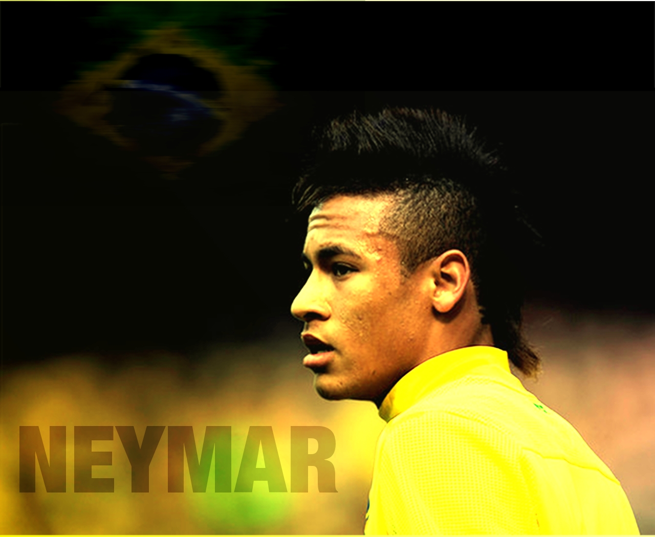 Neymar Da Silva Still Focus Wallpaper