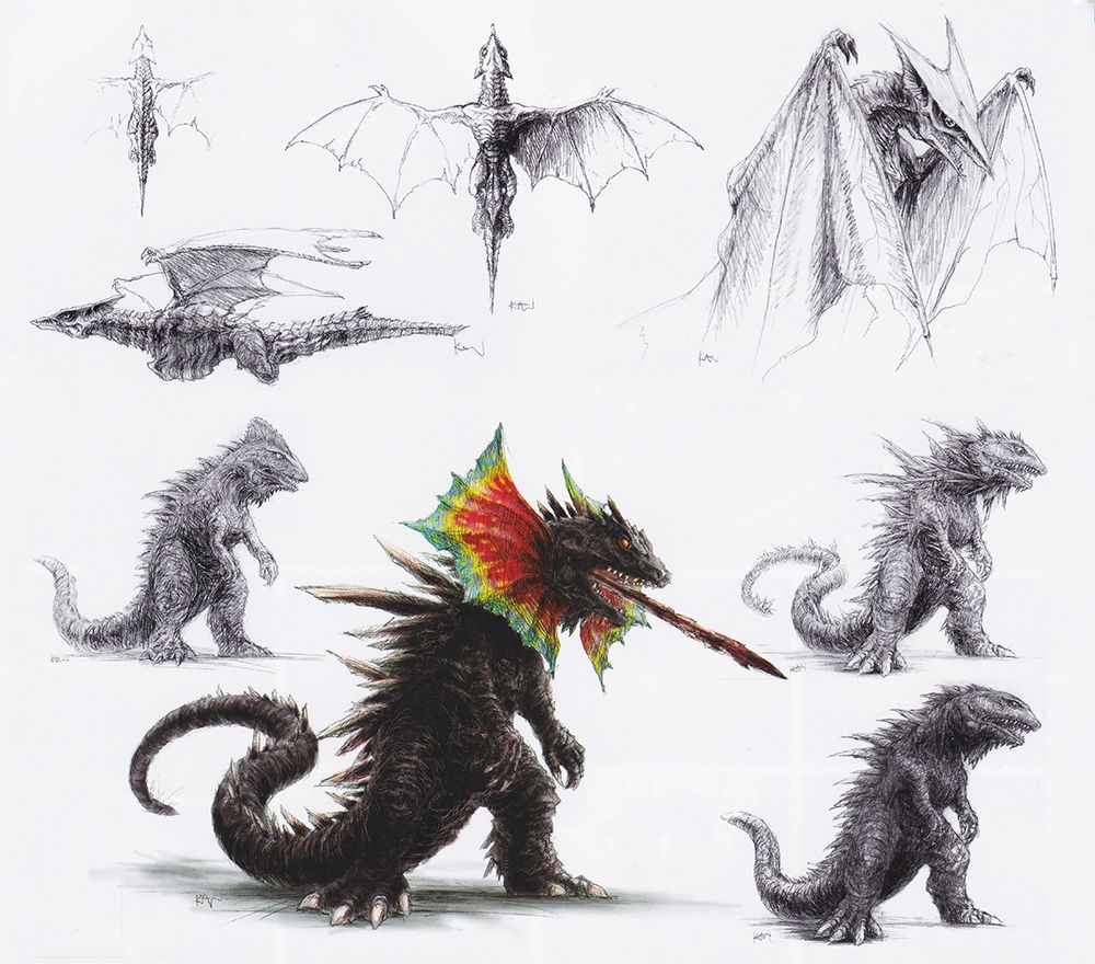Expanded Concepts For Gamera The Brave Featuring Zedus And