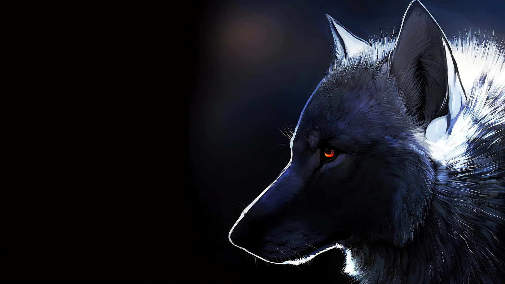 Wolf Aesthetic Wallpaper