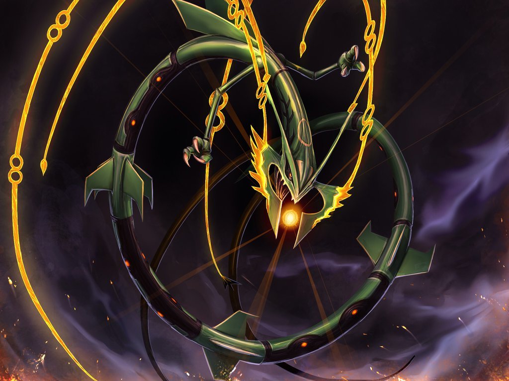 Of Fan Art To Remind You Not Mess With Mega Rayquaza Dorkly Post