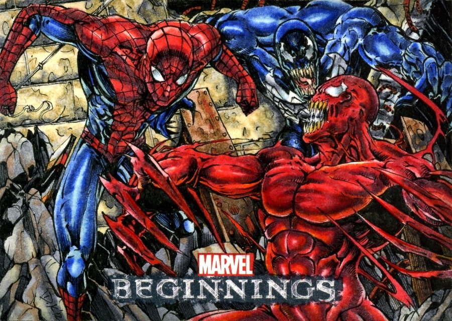 Spiderman And Venom Vs Carnage Mb2 By Dkuang