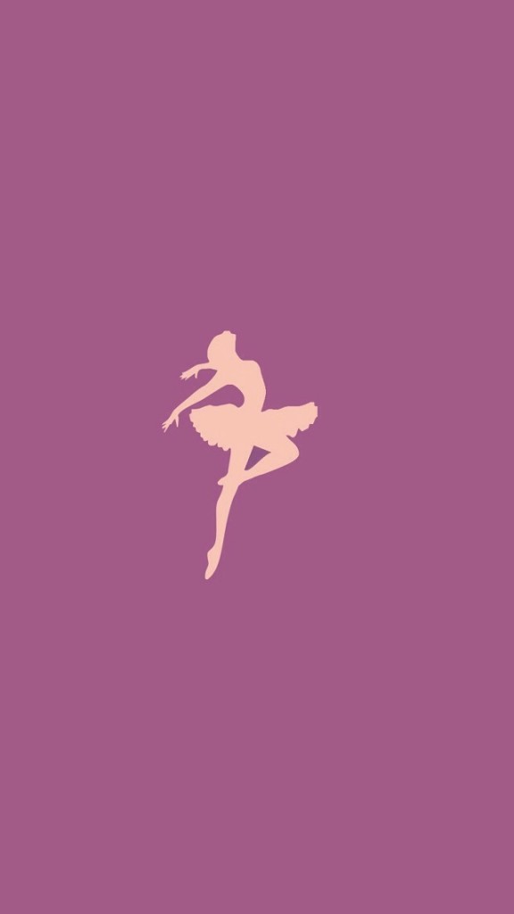 Ballerina Silhouette Wallpaper   Free iPhone Wallpapers