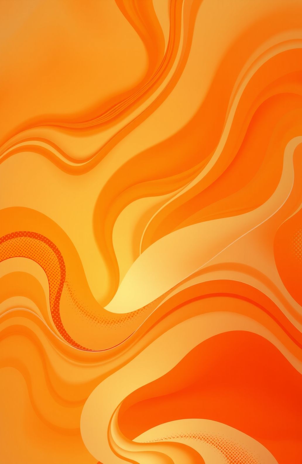 Abstract Orange Wallpaper