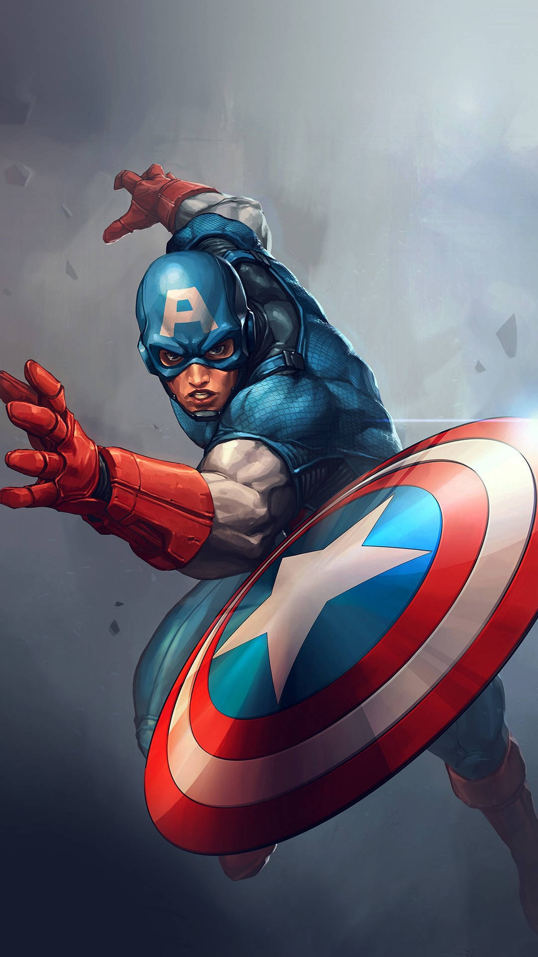 Captain America iPhone Wallpaper
