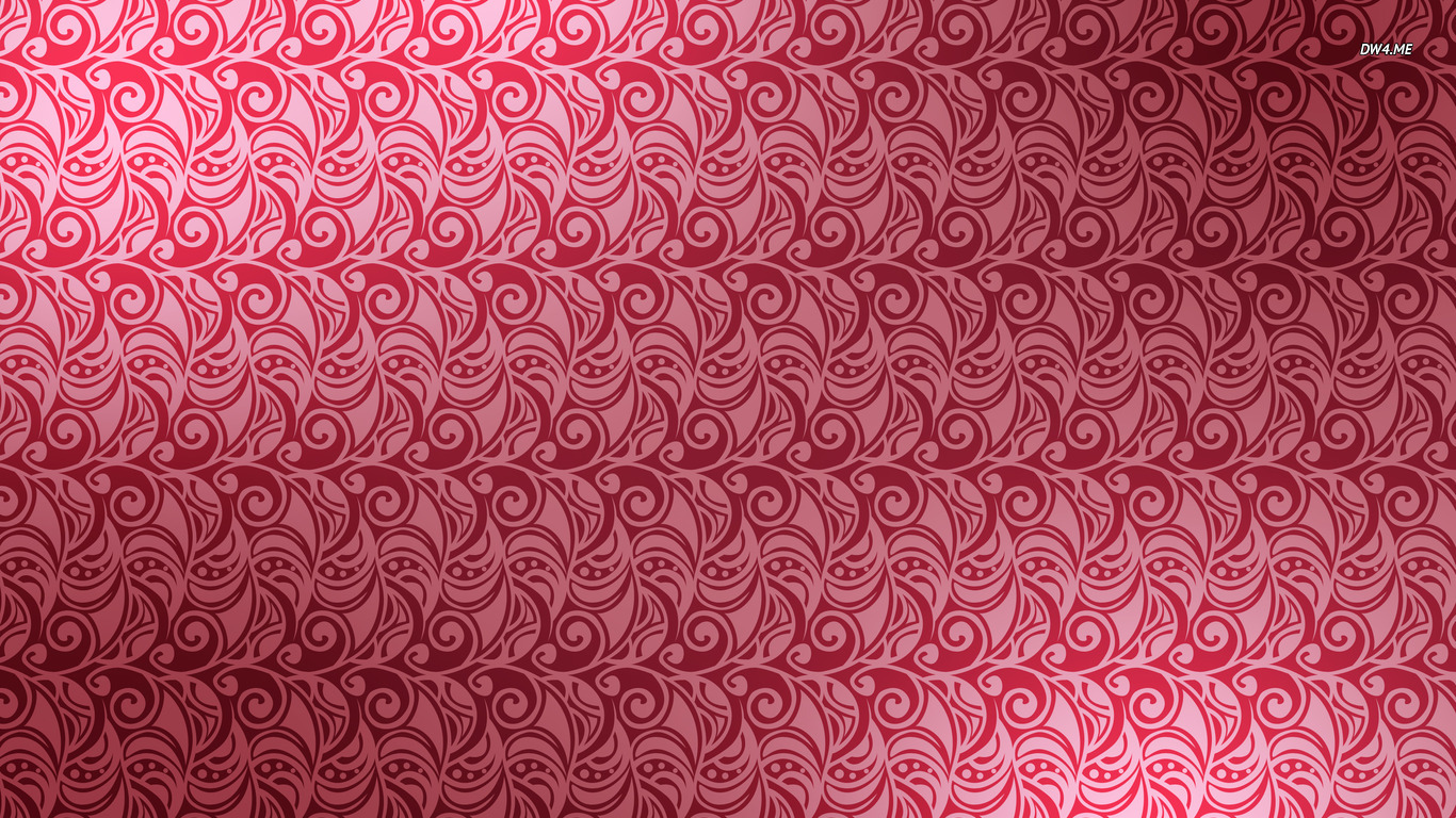 Pink swirl pattern wallpaper 1366x768 Pink swirl pattern wallpaper