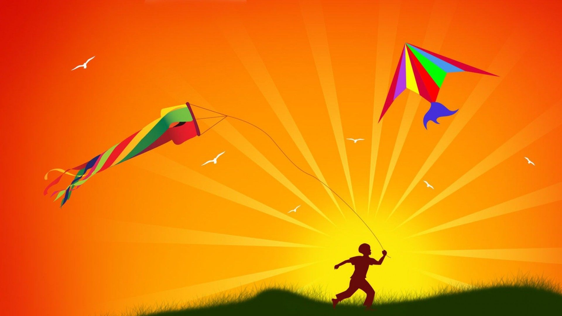 [26+] Wallpapers Of Flying Kite WallpaperSafari