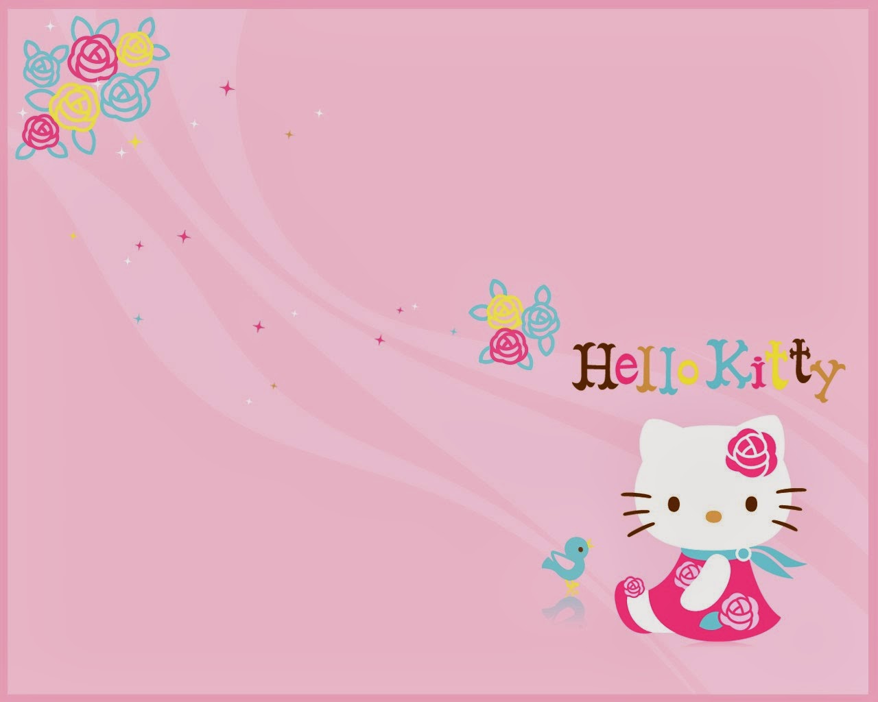 Hello Kitty Wallpaper Pink   Hello Kitty Wallpaper 1280x1024
