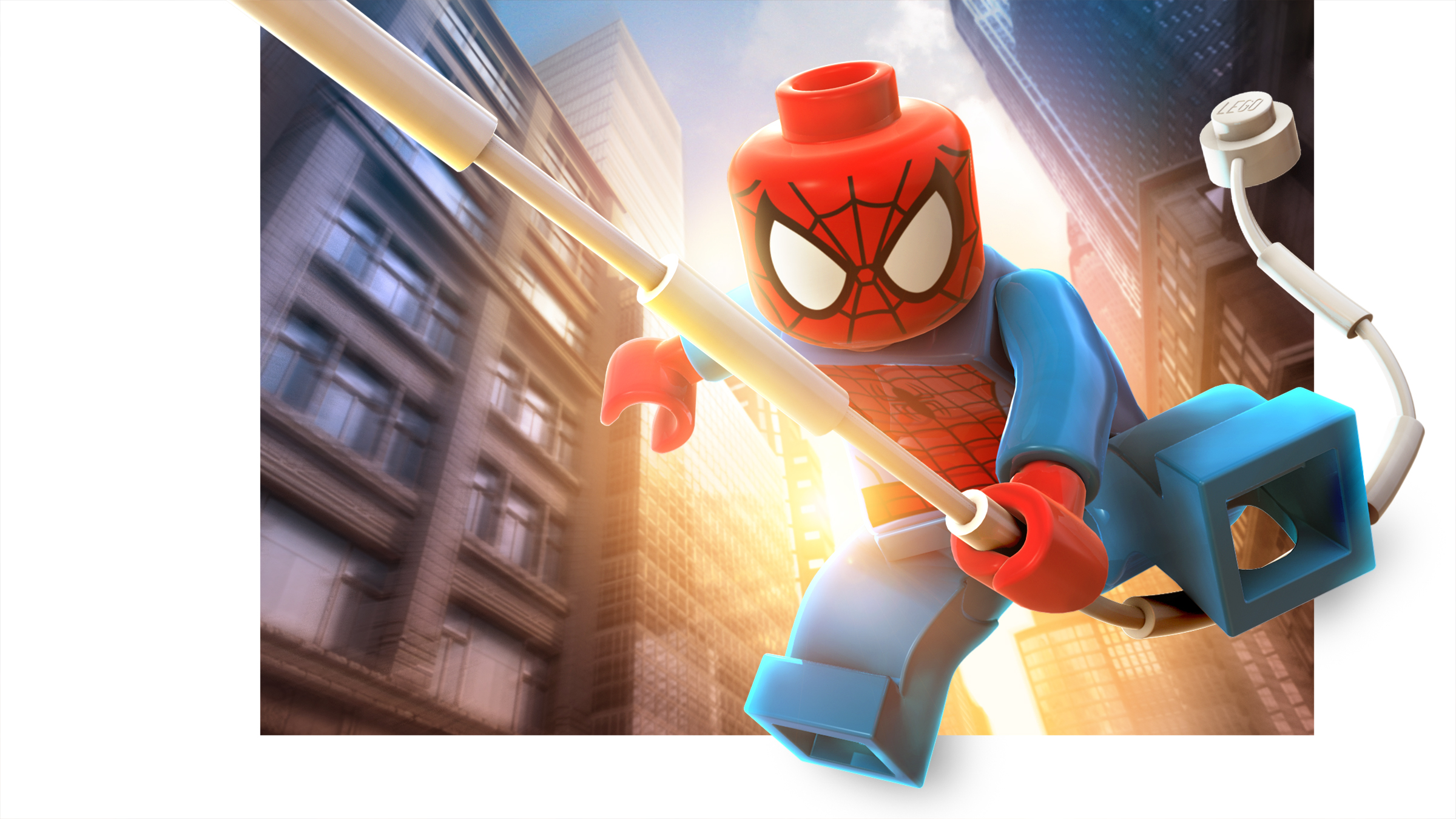 Spider Man LEGO Marvel Super Heroes Render   Just Push Start