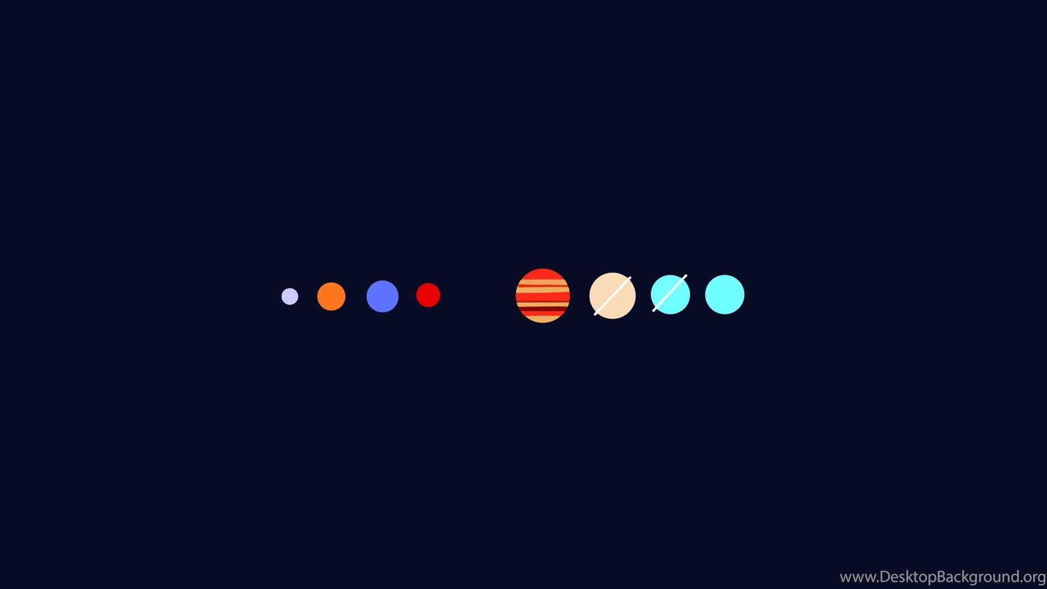 Simple Dual Monitor Wallpaper