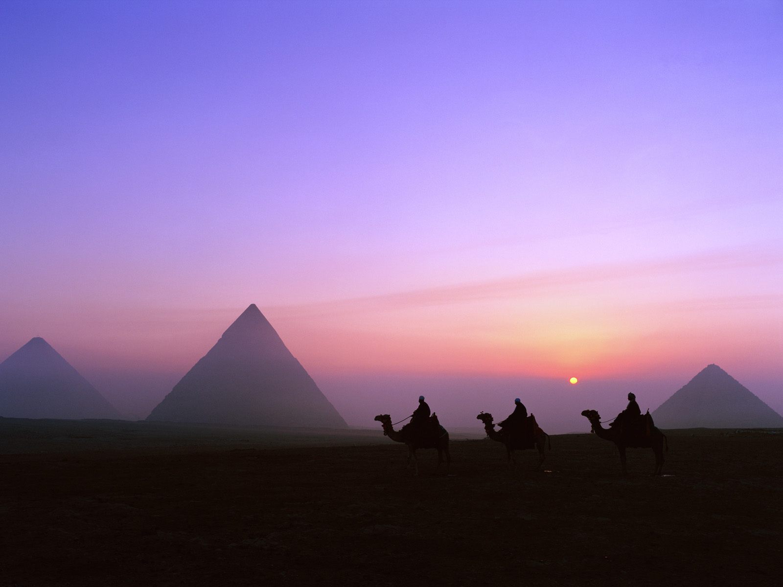 Pyramids Giza Egypt Mystic Journey HD Wallpaper In High