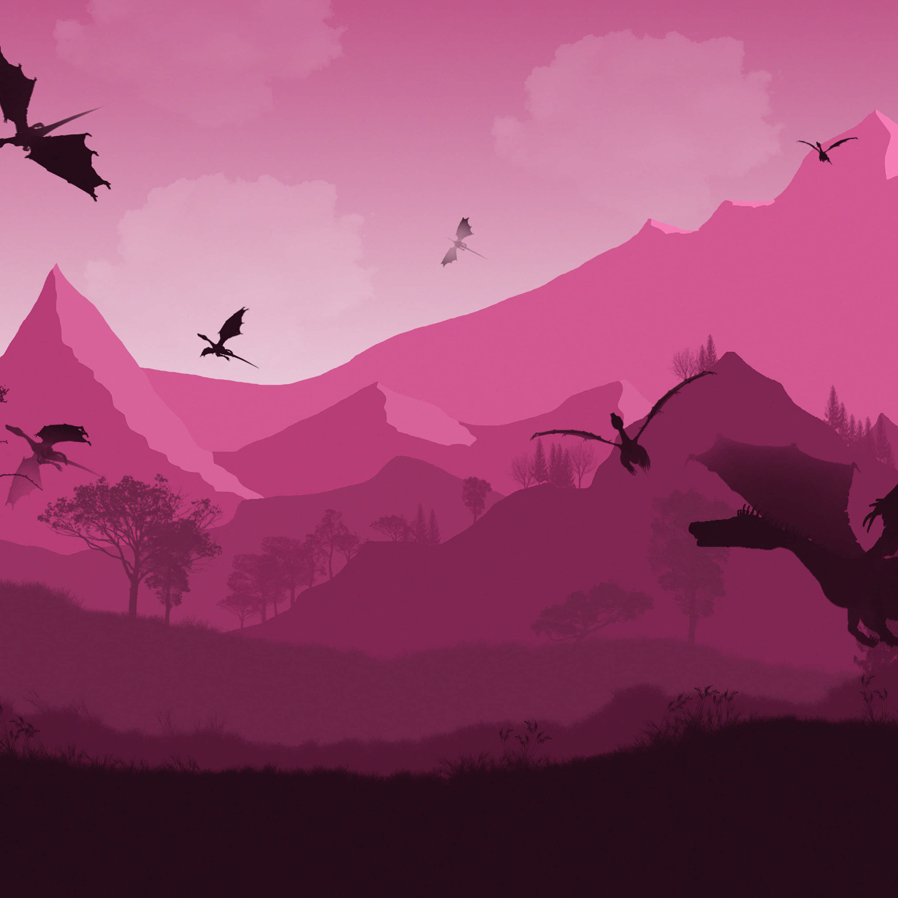 Get Your Hands On This Sleek Stylish Pink iPad Pro Wallpaper