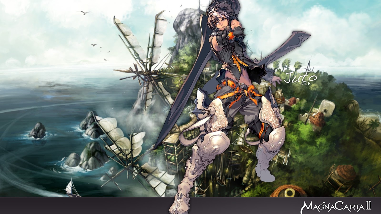 Anime Warrior Sword Armor HD Wallpaper Desktop Pc Background
