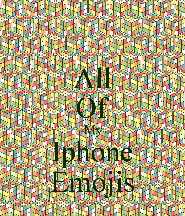 Emojis iPhone Case