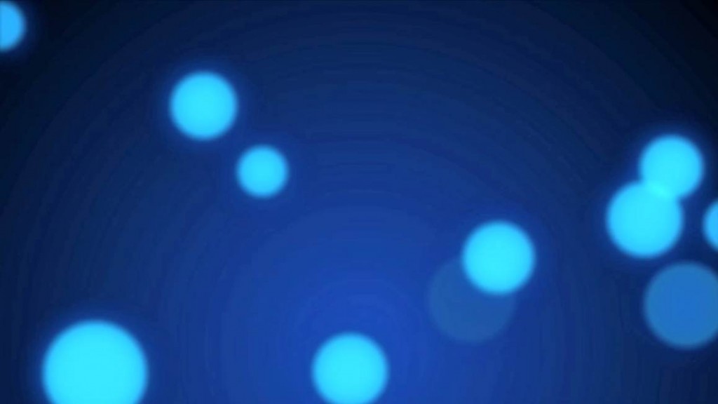 Soft Blue Floating Lights Motion Background Worship Loops