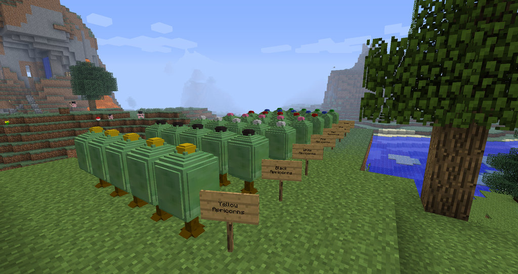 Pixelmon Minecraft Picture Series Apricorn Farm By Mcmurp On