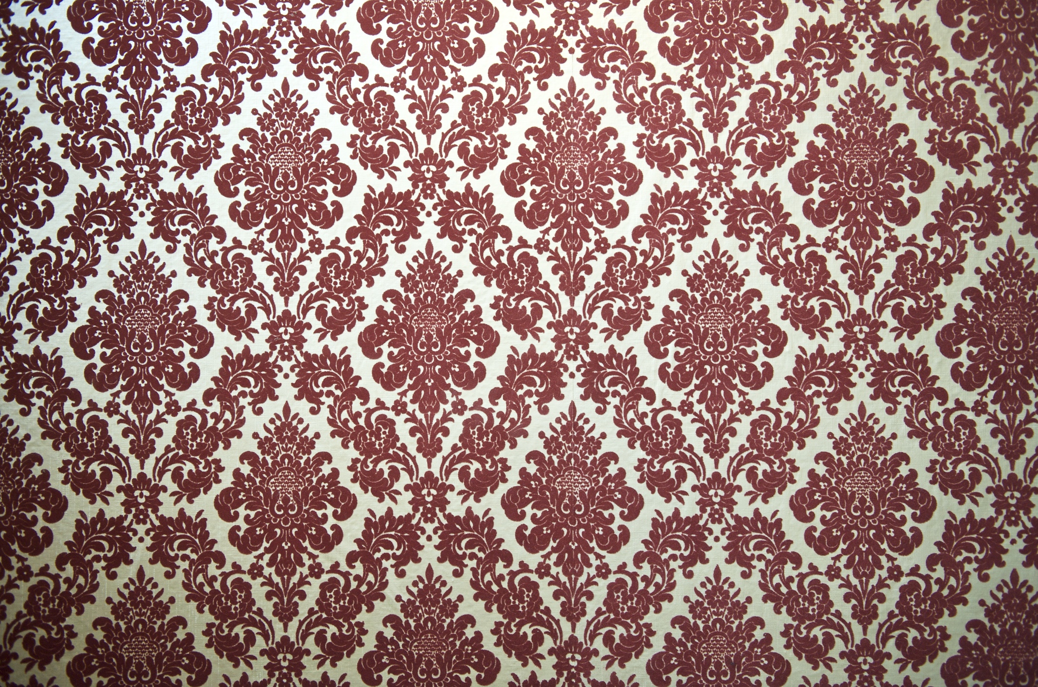Red Wallpaper Vintage Flock With Red Damask Design On A White Background  Retro Vintage Style Stock Photo  Download Image Now  iStock