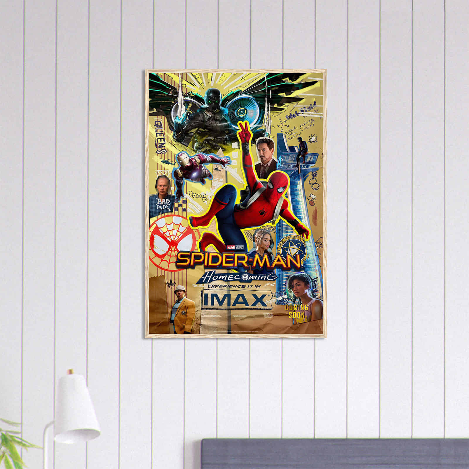 Spider Man Homecoming Movie Poster High Quality S Wall Art Room Decor For Gift Wallpaper
