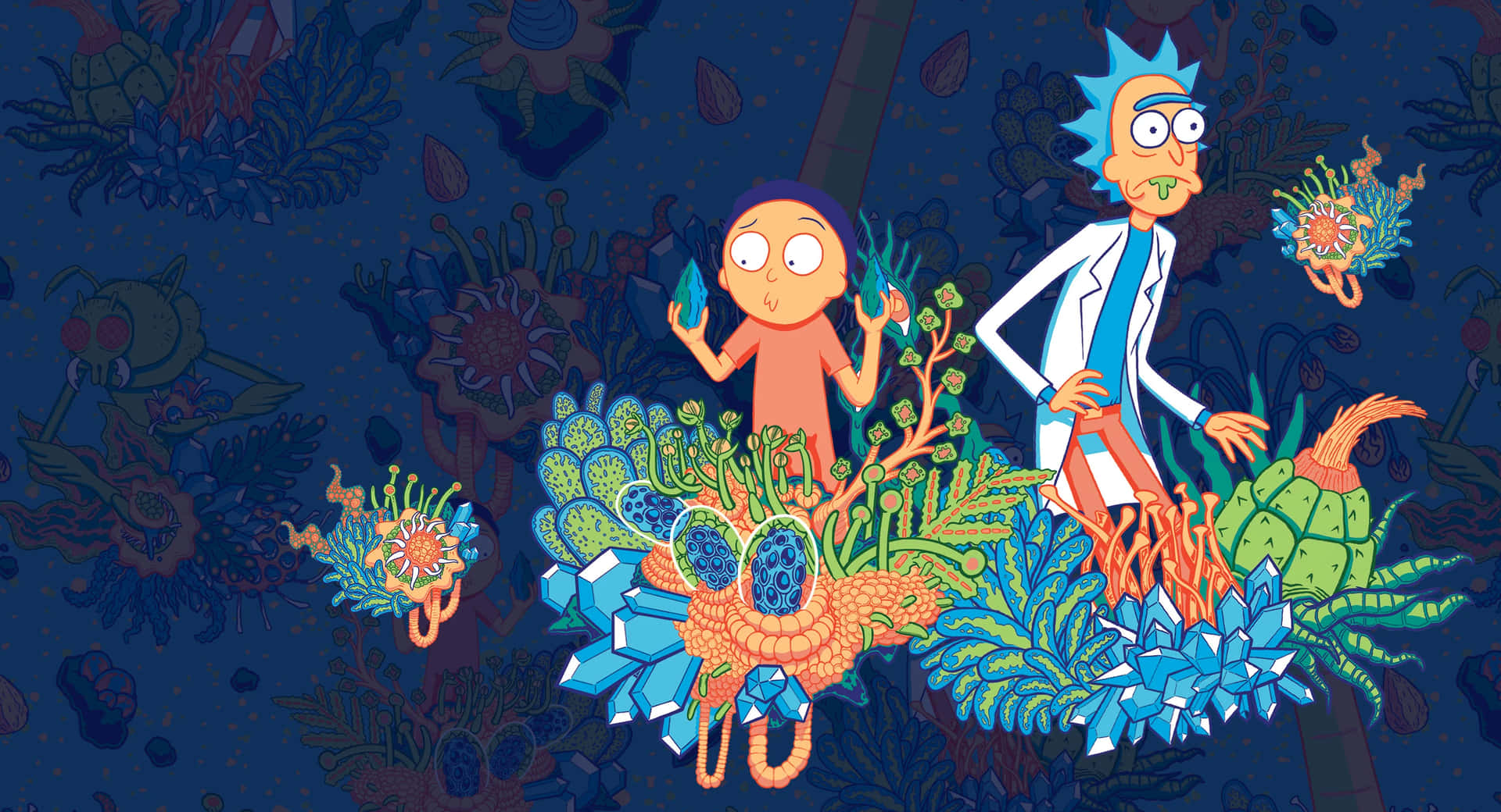 Rick And Morty Laptop Wallpaper