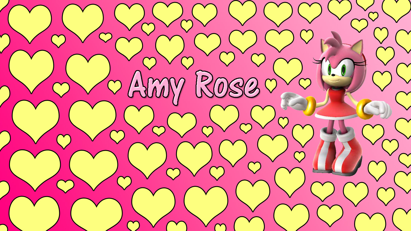 Amy Rose Wallpaper By Tzortzinaerk