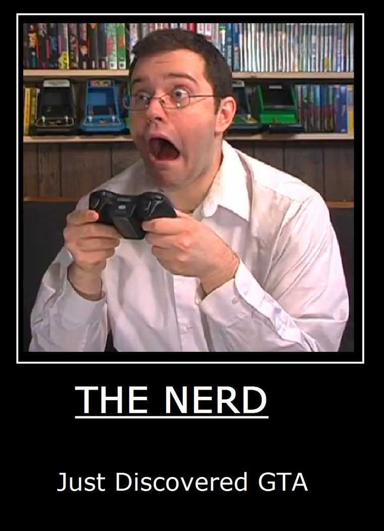 Angry Video Game Nerd Discovers Gta By Popculture Patron