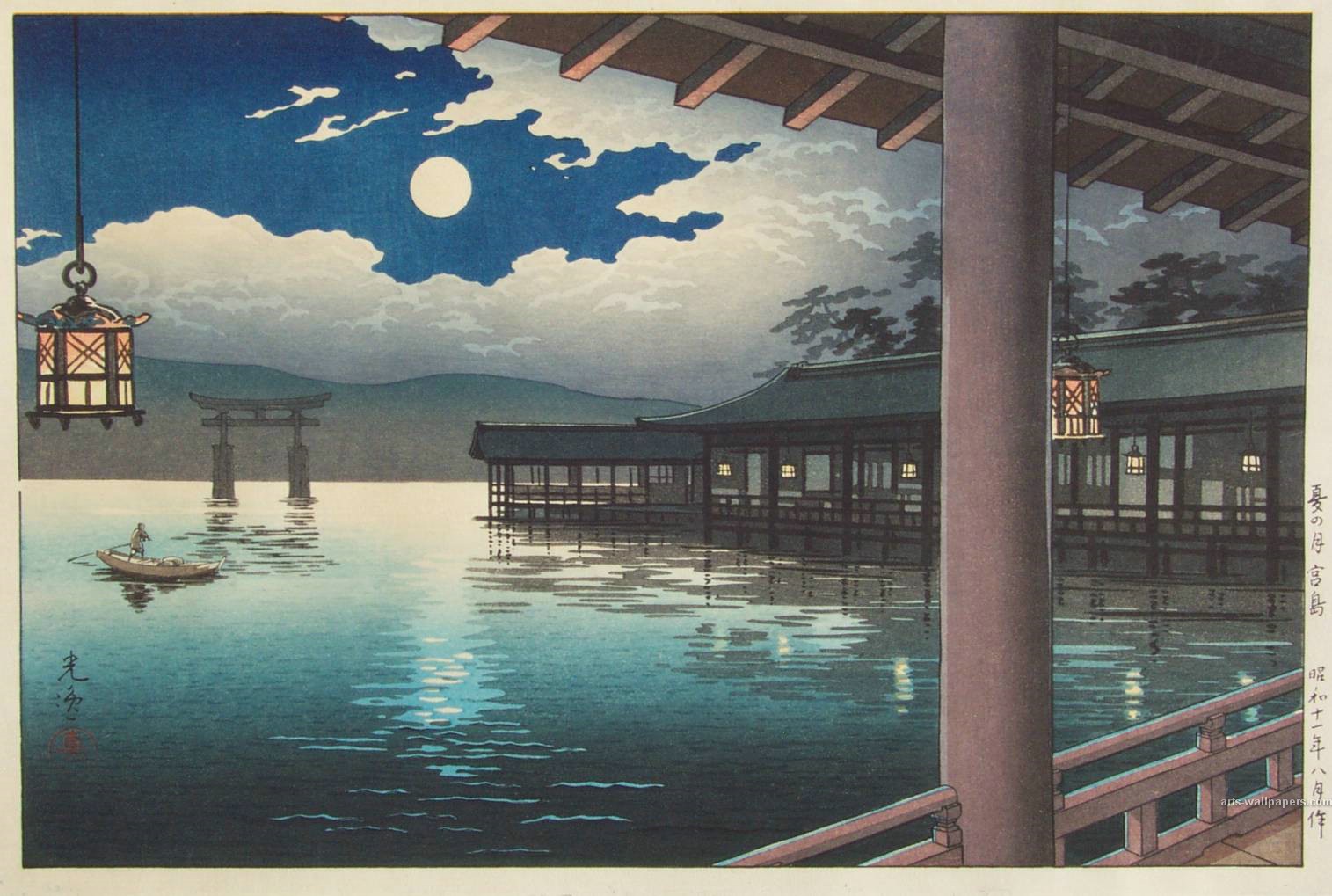 Ukiyo E Wallpaper On