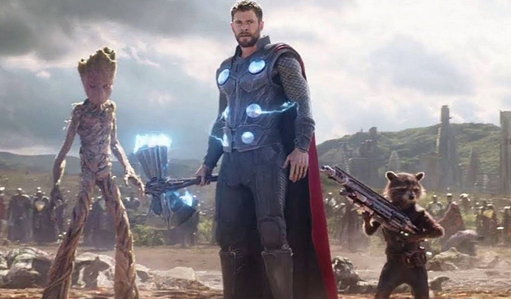 Avengers Infinity War Scene Where Thor Arrives In Wakanda Is Now