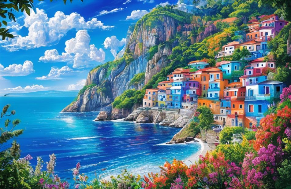Positano Wallpaper