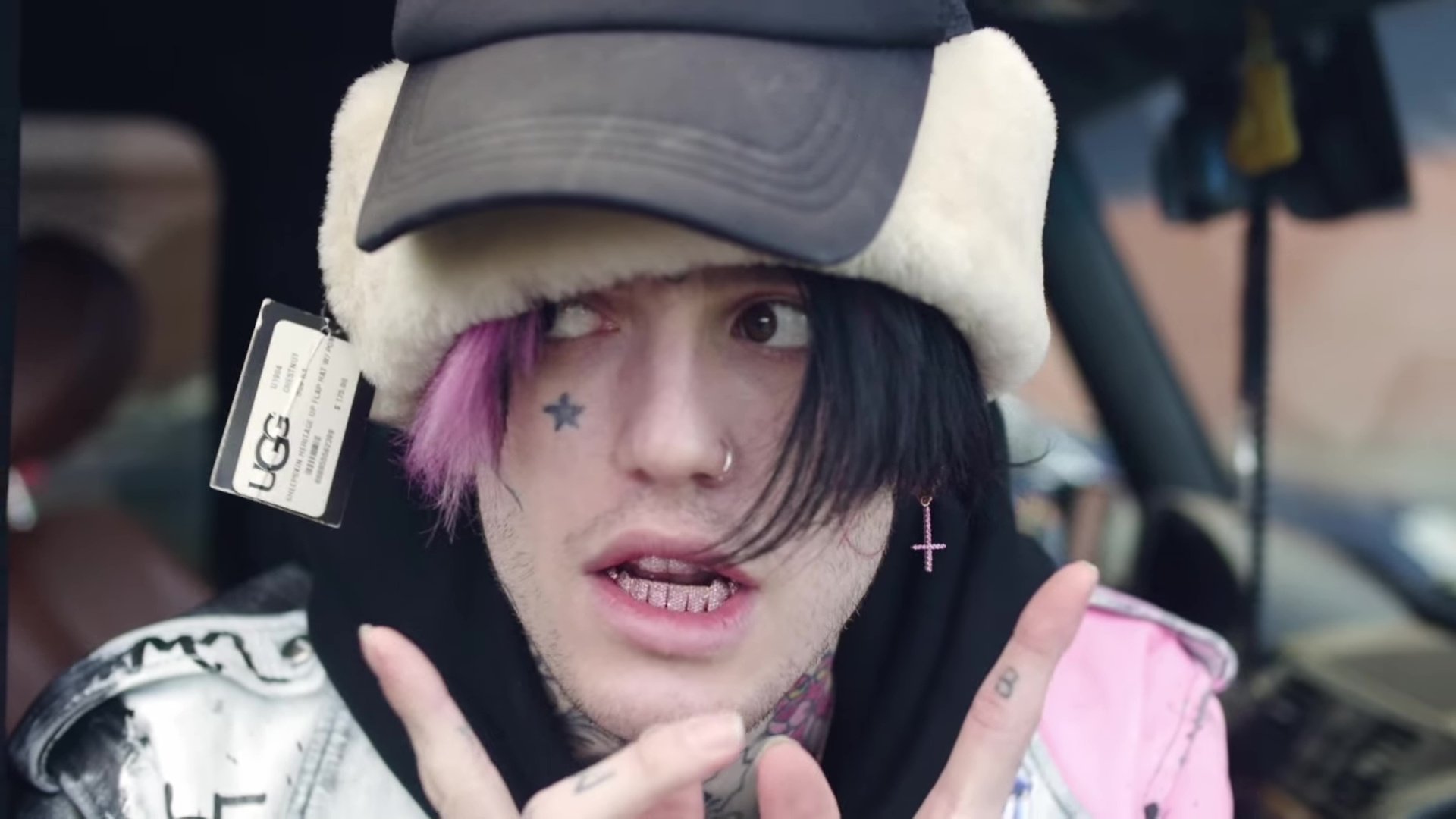 UGG Hat Worn by Lil Peep in Benz Truck 2017 Official
