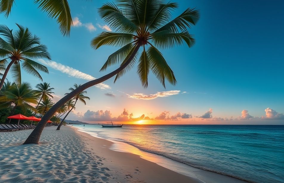 Beach Resort Wallpaper
