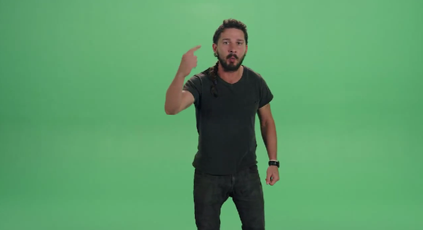 Shia Labeouf The Motivational Speaker Wants Us To Just Do It Video
