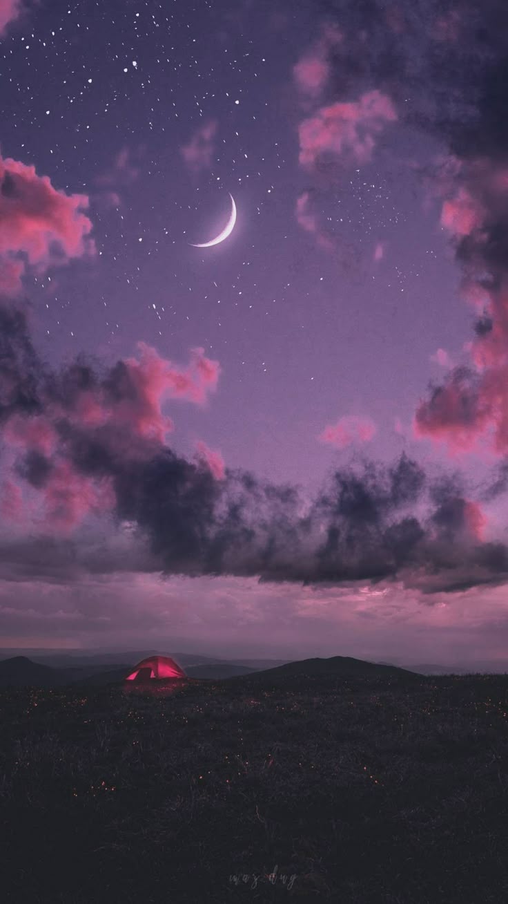 Starry Night Sky Wallpaper