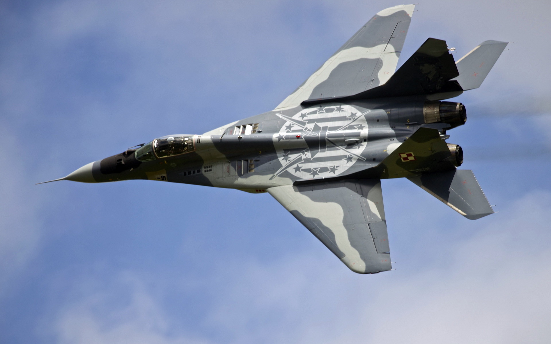 Plane Polish Mig Fighter Jets Military Sky Wallpaper Background