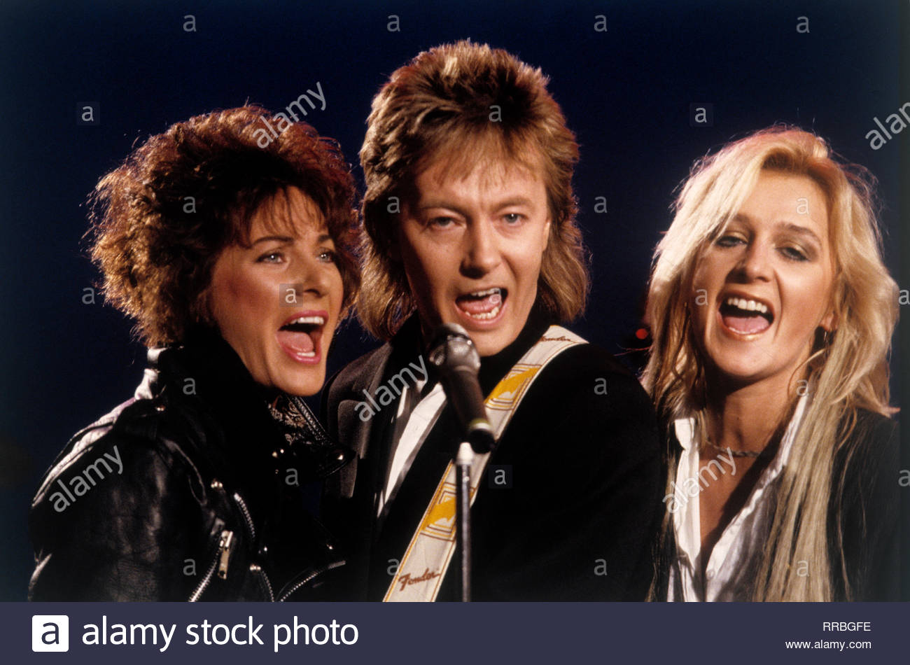 Rock Singer Chris Norman With Background