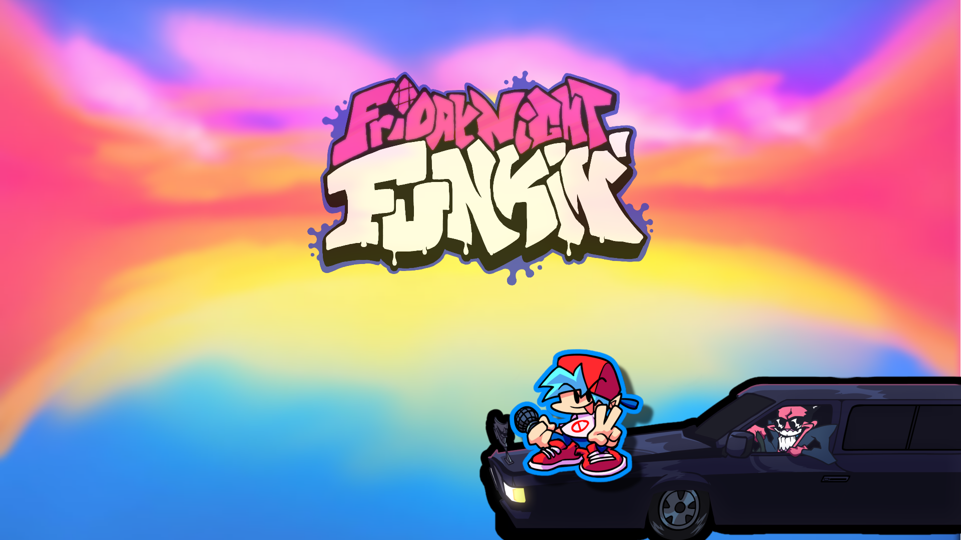 Get Ready To Rave With Friday Night Funkin Wallpaper