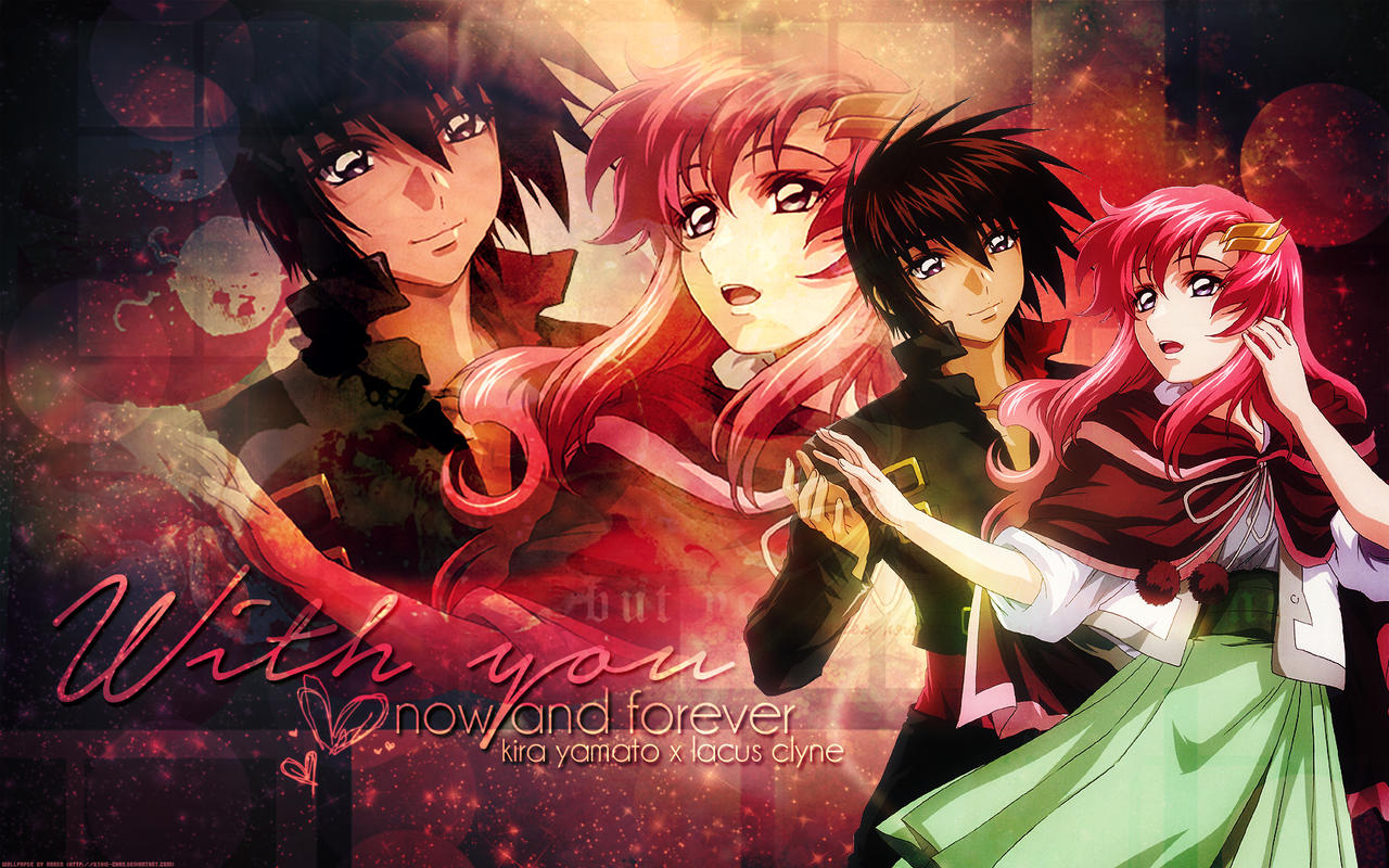 Desktop Wallpaper Kira Yamato And Lacus Clyne By Ethie Chan On
