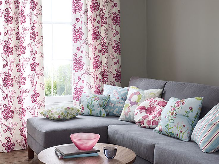Jane Churchill Fabrics Wallpaper Pink