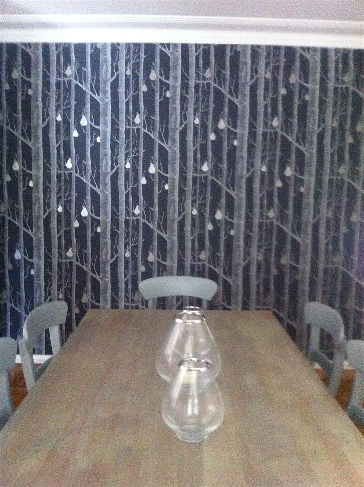 Cole and Son Woods and Pears wallpaper Supplied and installed in 736x985