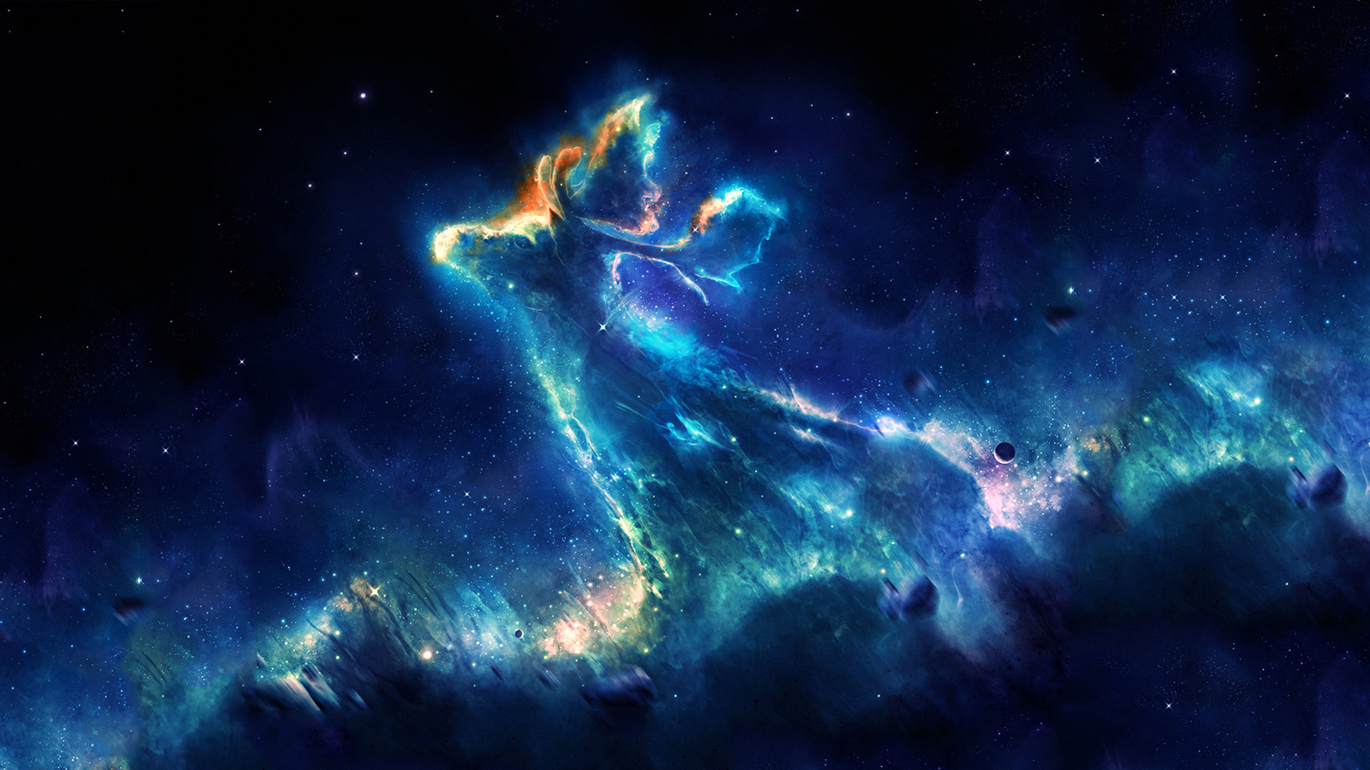 Space Stars Nebula Wallpaper HD Desktop And Mobile