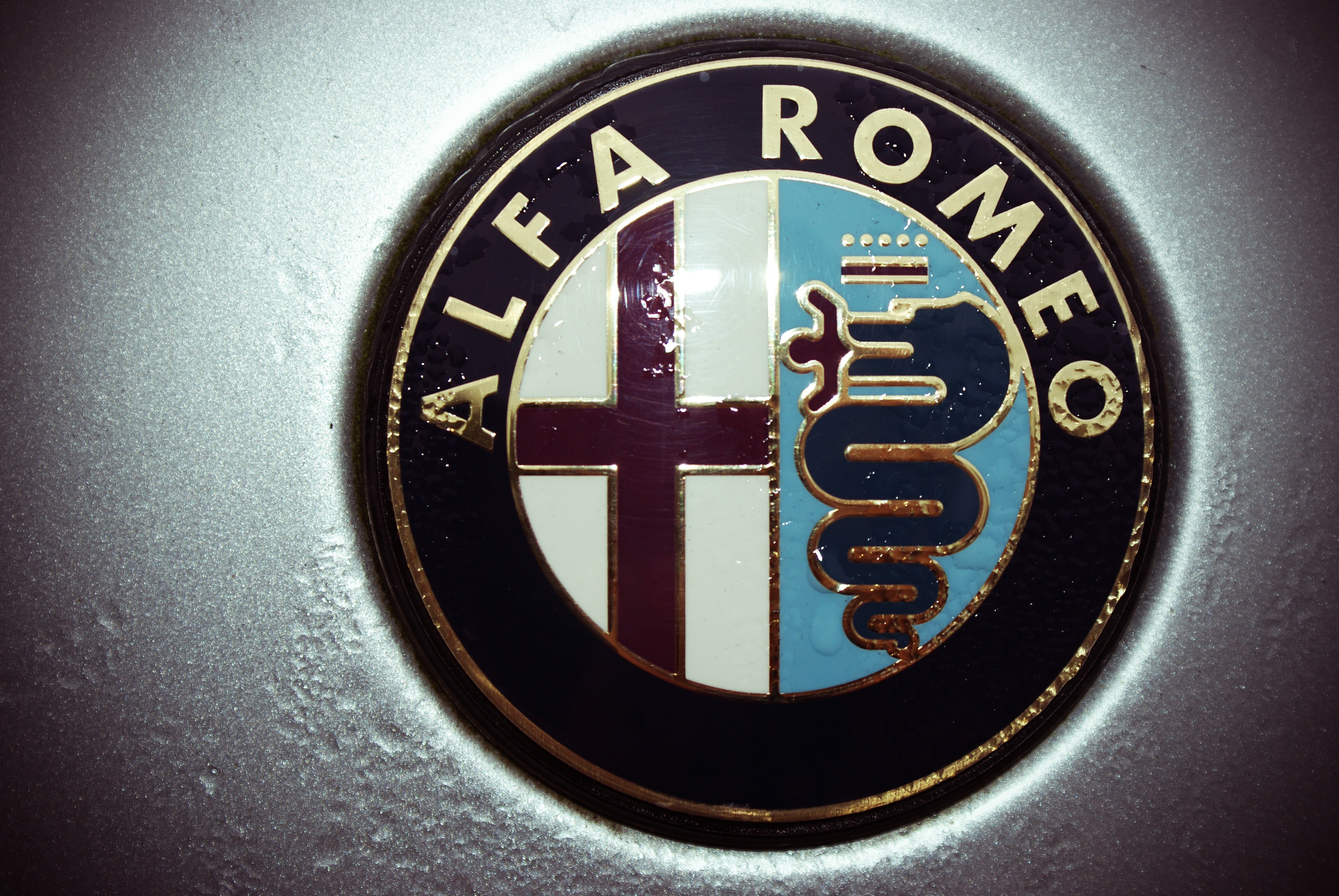 Alfa Romeo Logo Wallpaper Badge By