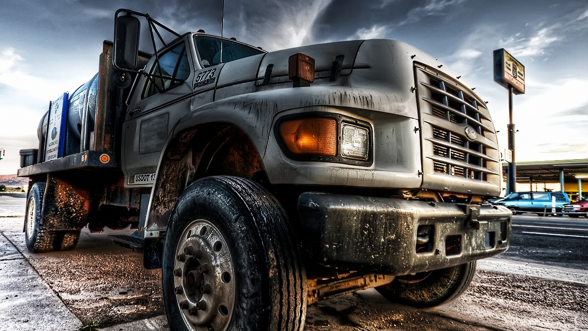 Truck Is Big Cars Wallpaper Background Wallpaper with 1920x1080