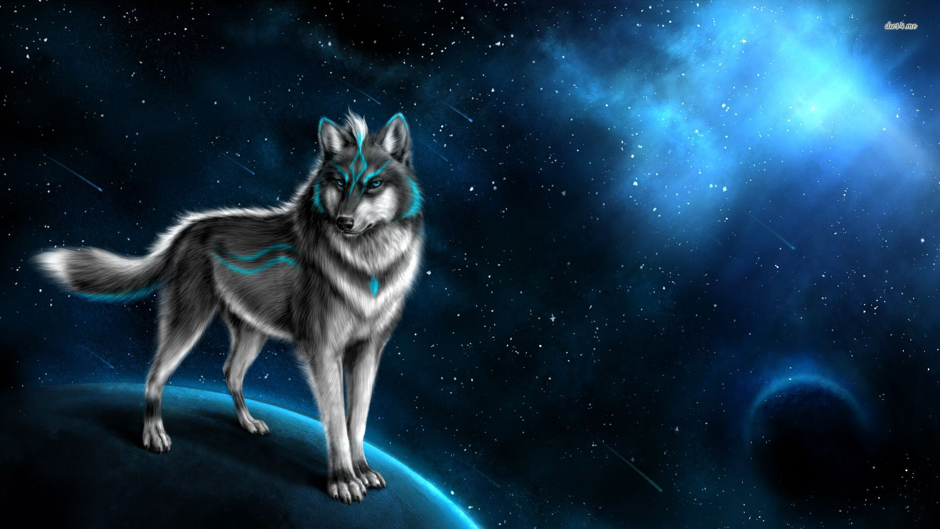 Mystical Wolf Wallpaper