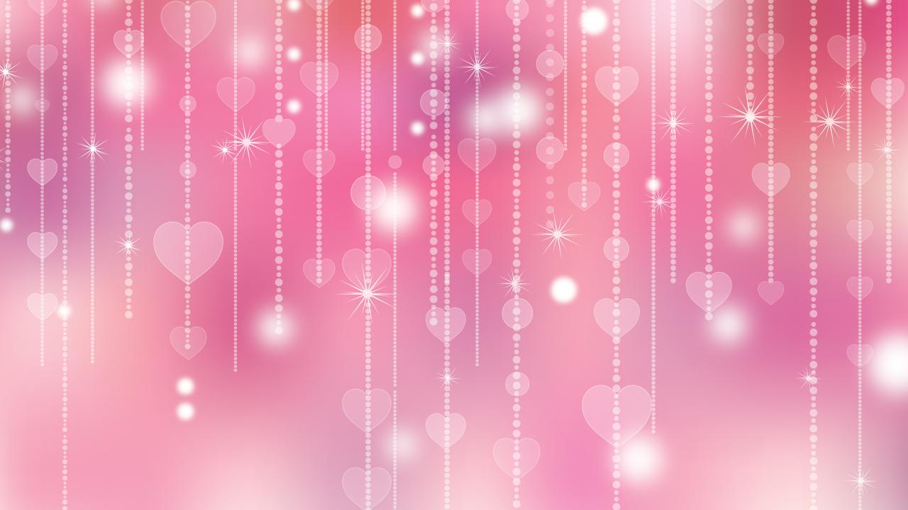 Pink Glitter Live Wallpaper   screenshot 1280x720