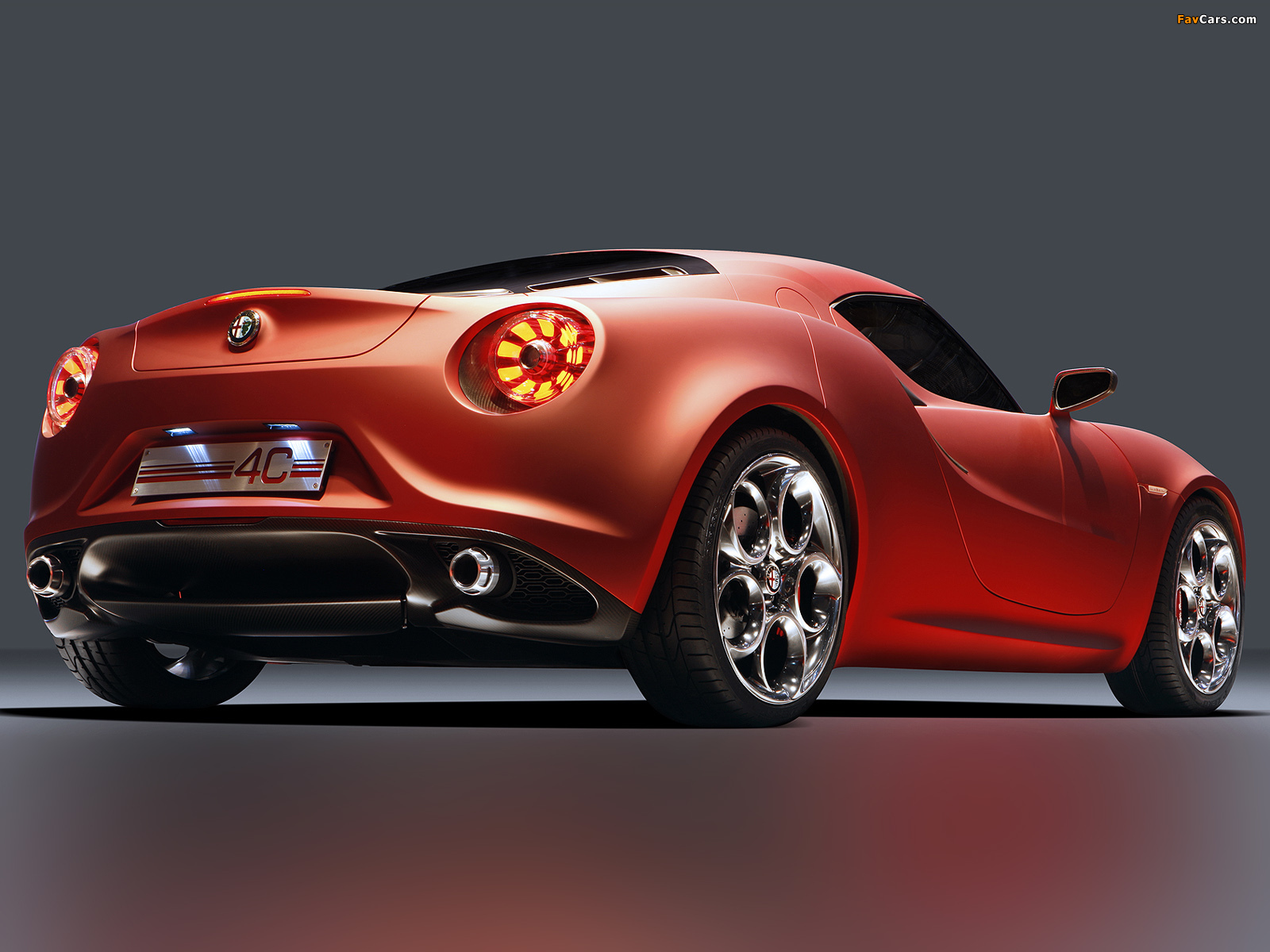 Alfa Romeo 4c Concept Wallpaper X