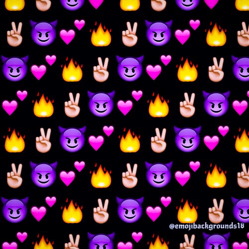  50 Emoji  Wallpapers  WeHeartIt on WallpaperSafari