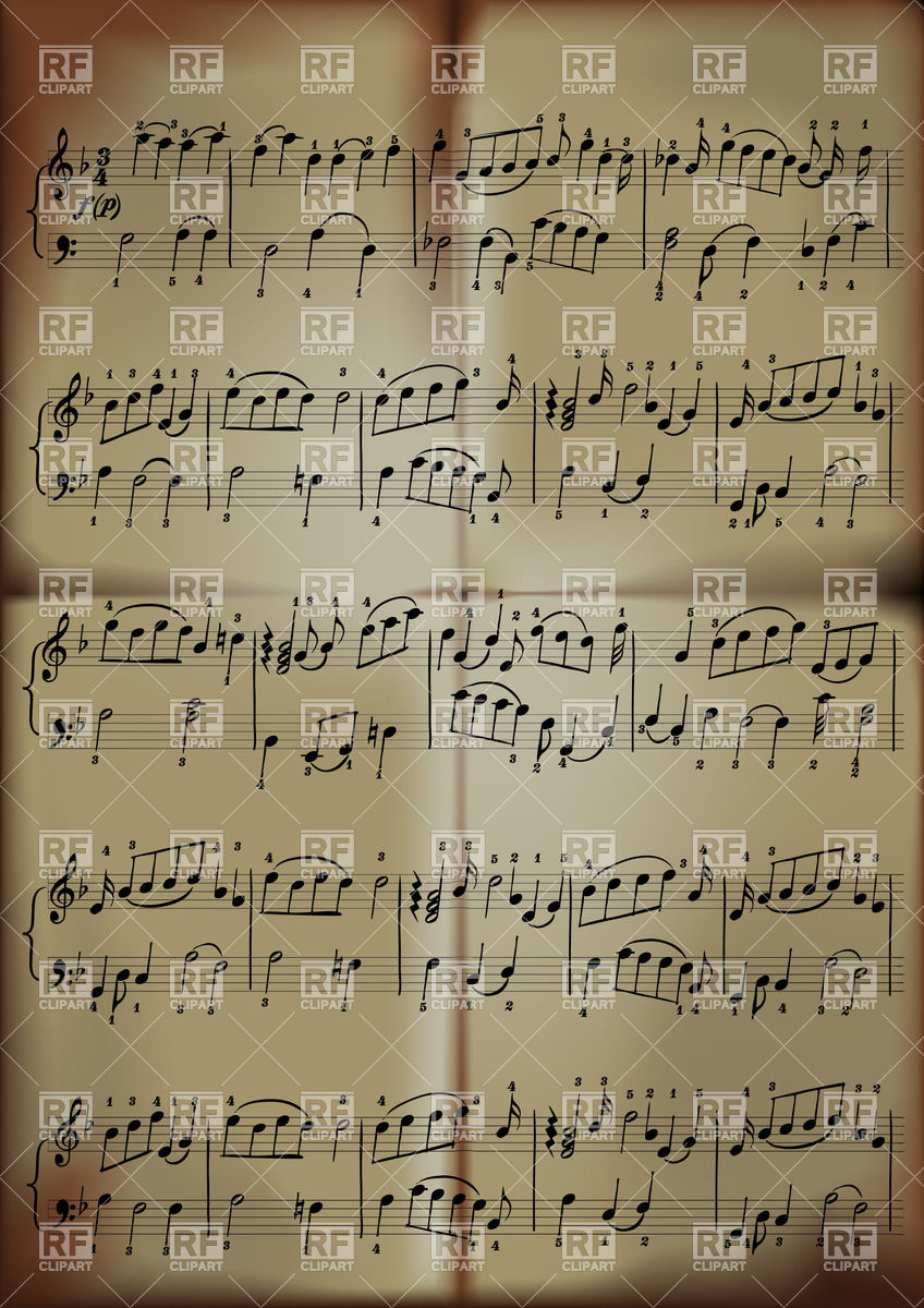Pin Old Music Score Background Wallpaper
